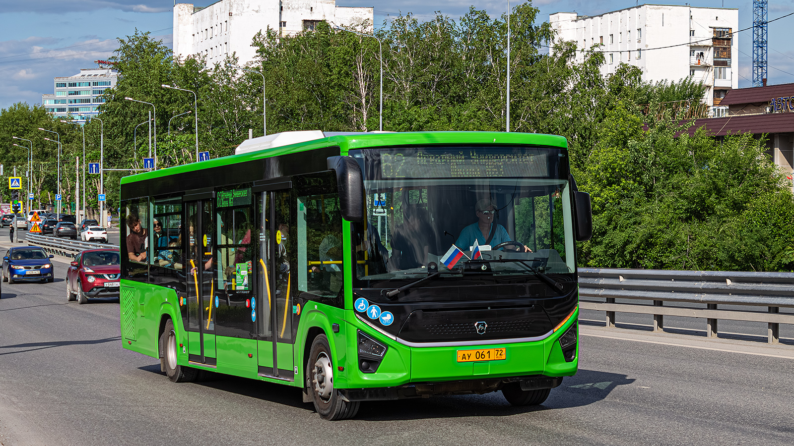 Tyumen, PAZ-422320-04 "Citymax 9" (4223LD, 4223LS) # АУ 061 72