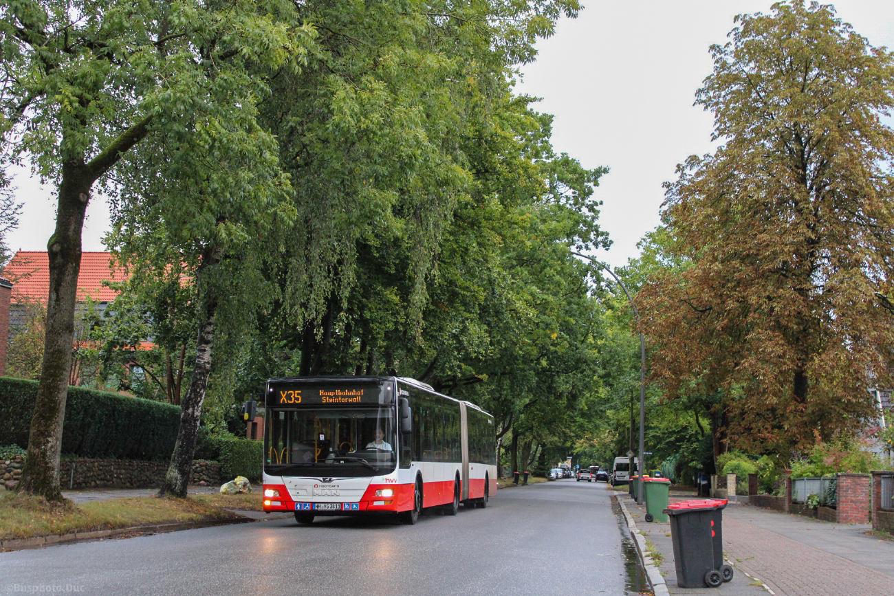 Hamburg, MAN A40 Lion's City GL NG323 # 3811