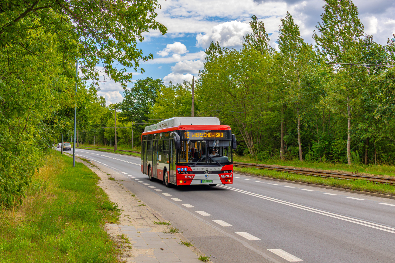 Częstochowa, Autosan Sancity M10LFE # 518