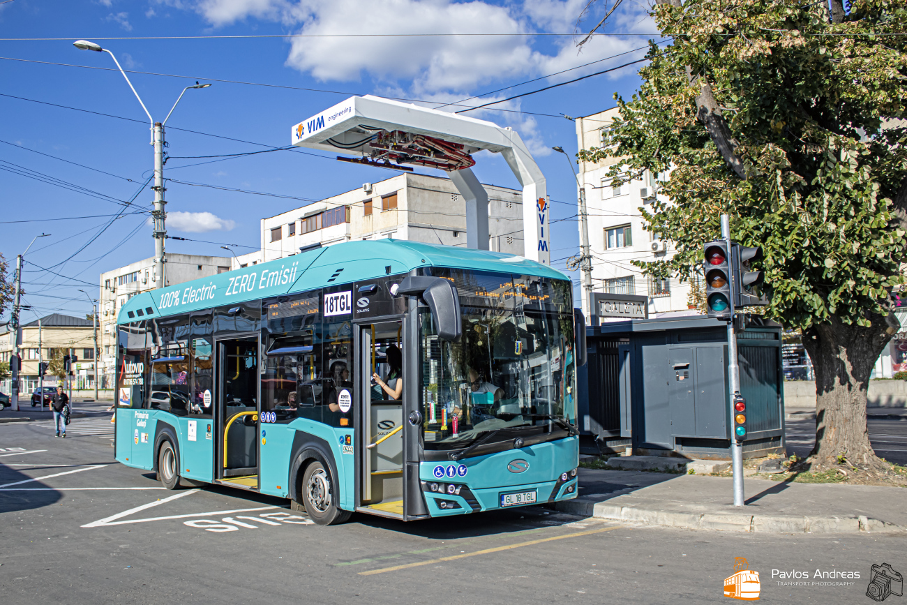 Galaţi, Solaris Urbino IV 9 LE electric # GL 18 TGL