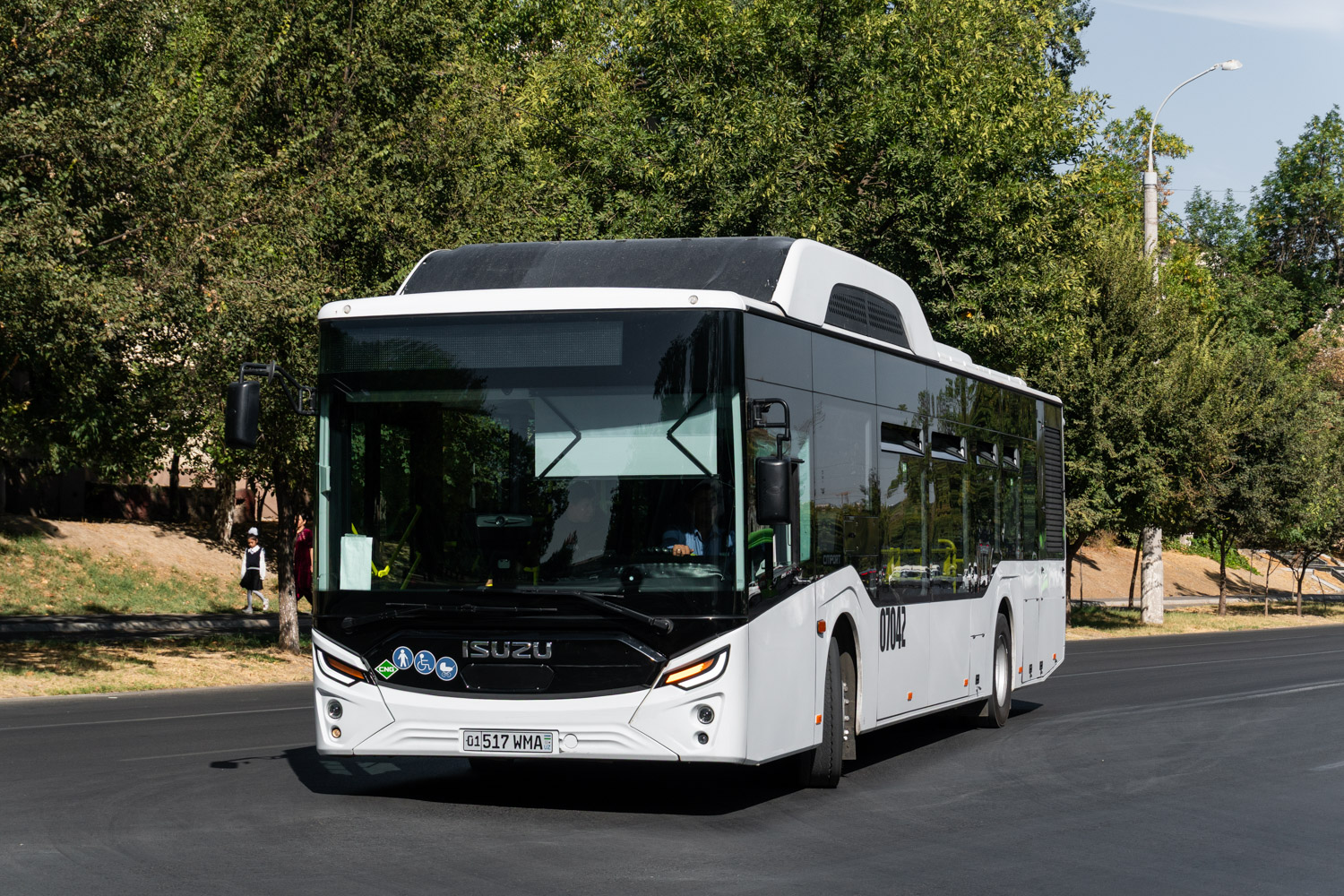 Tashkent, Anadolu Isuzu Citiport 12 CNG # 07042