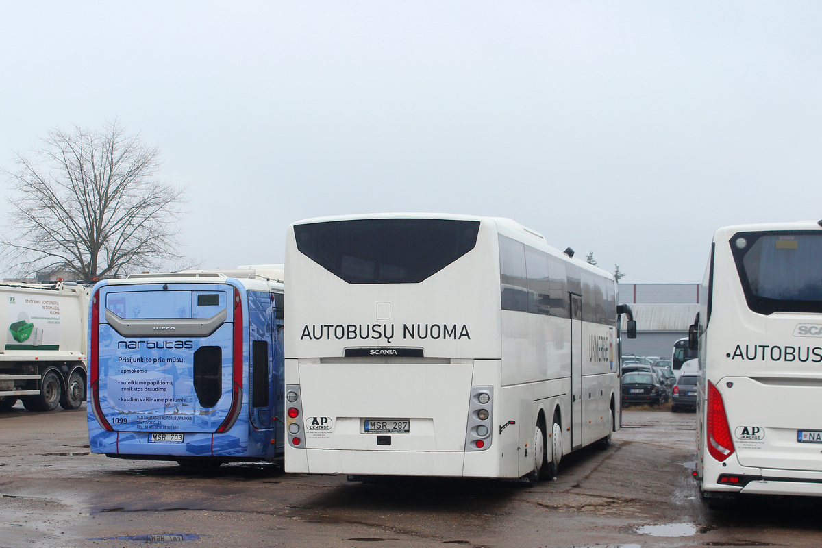 Ukmergė, Scania OmniExpress 360 # MSR 287