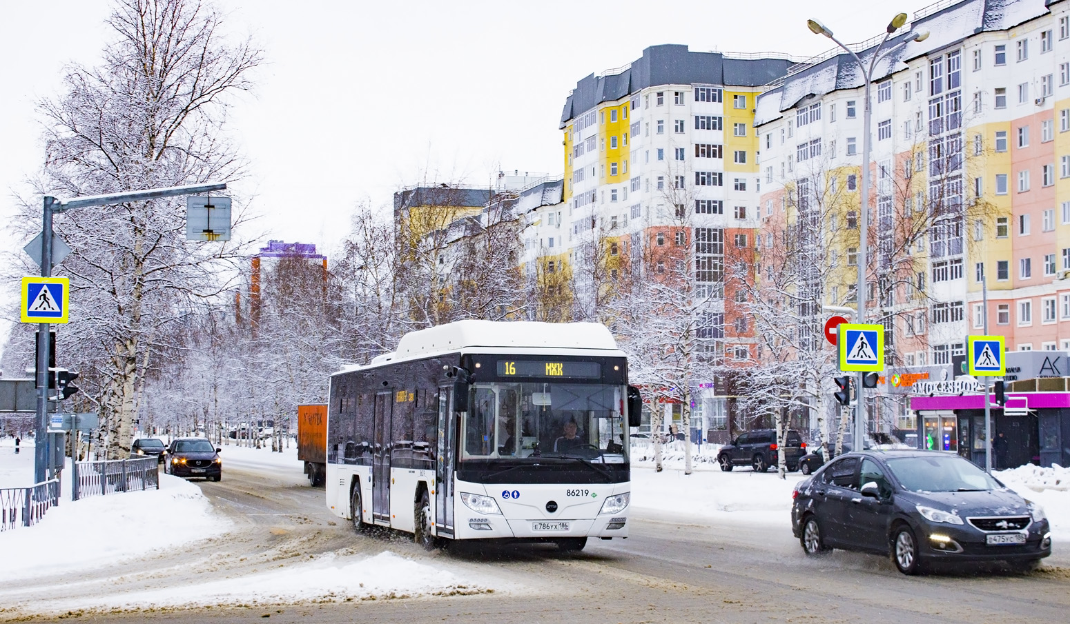 Nizhnevartovsk, Lotos-105C02 # Е 786 УХ 186