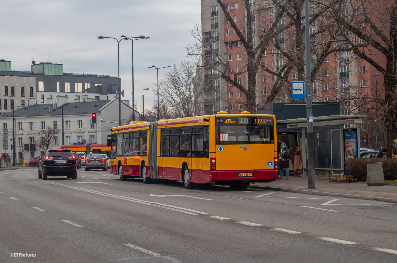 Warsaw, MAN A23 NG313 # 3322