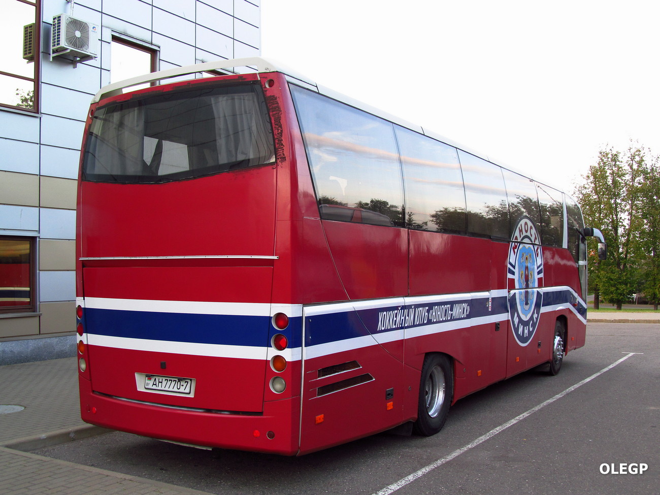 Minsk, MAZ-251.050 # АН 7770-7; Buses of sport clubs and national teams