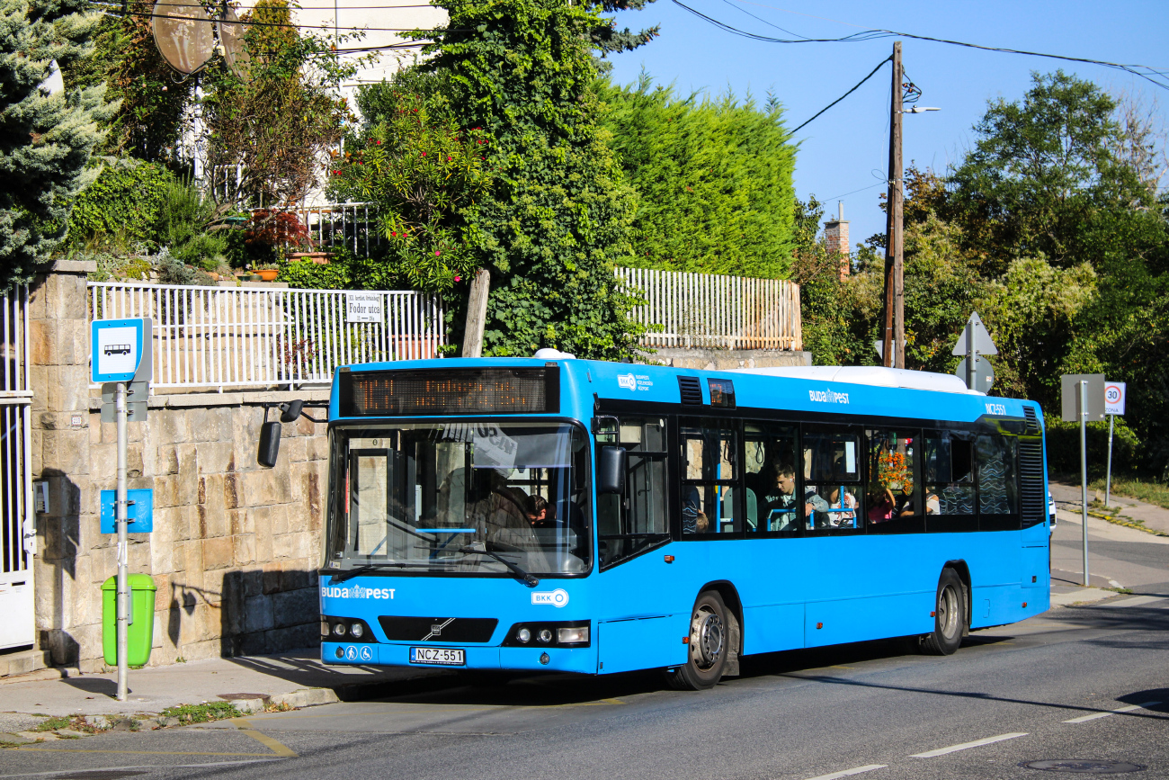 Budapest, Volvo 7000 # NCZ-551