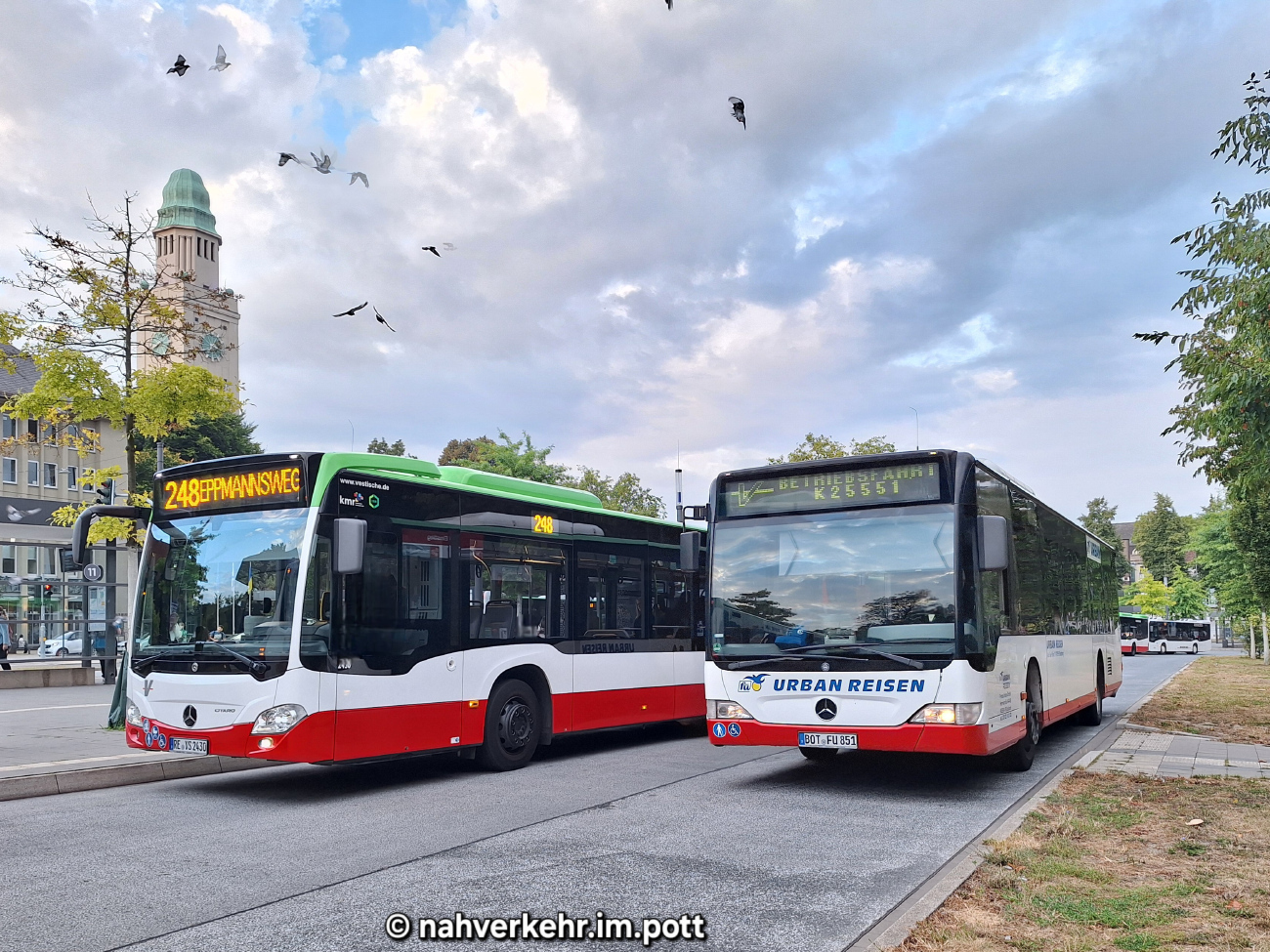 Recklinghausen, Mercedes-Benz O530 Citaro Facelift # 24018