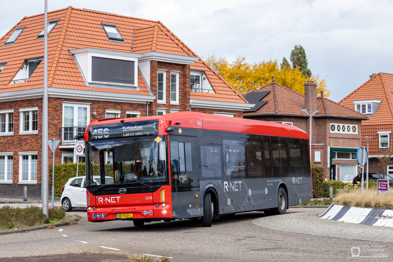 Den Haag, BYD eBus B12.b # 5218