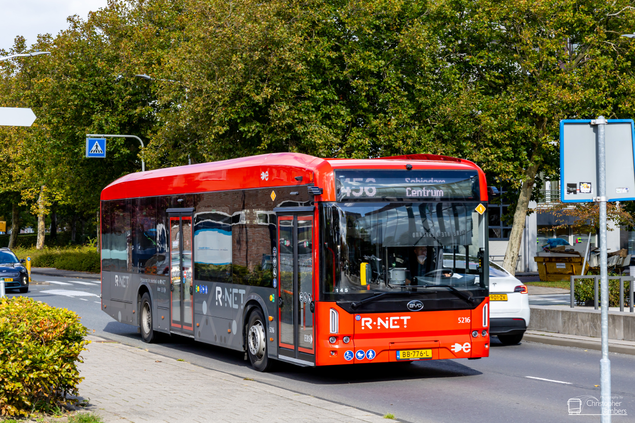 Den Haag, BYD eBus B12.b # 5216