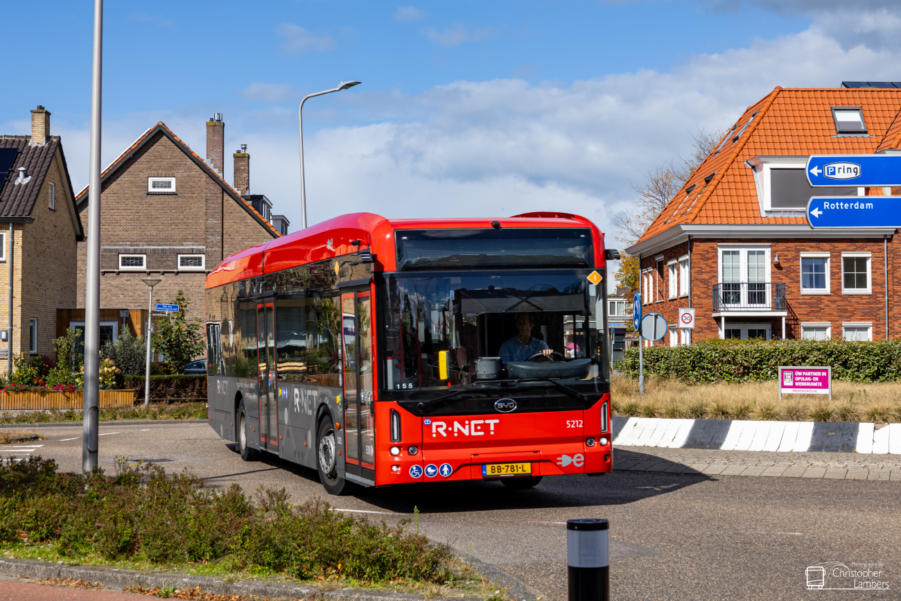 Den Haag, BYD eBus B12.b # 5212