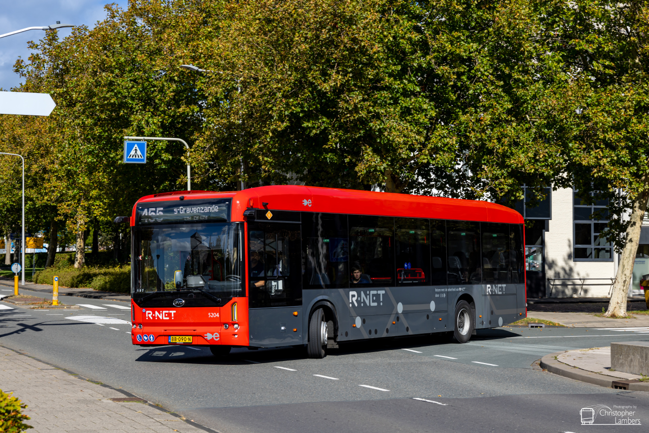 Den Haag, BYD eBus B12.b # 5204