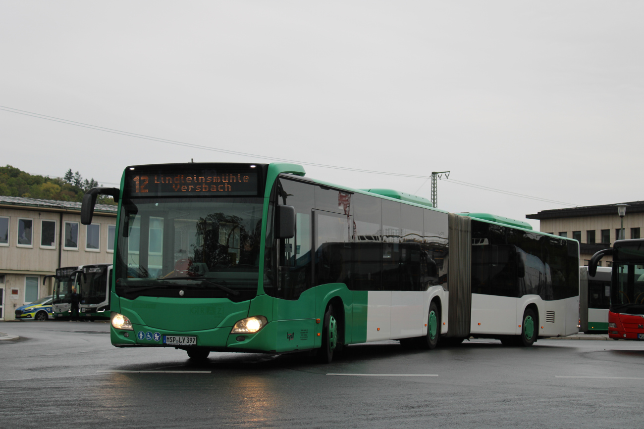 Karlstadt am Main, Mercedes-Benz Citaro C2 G # MSP-LY 397