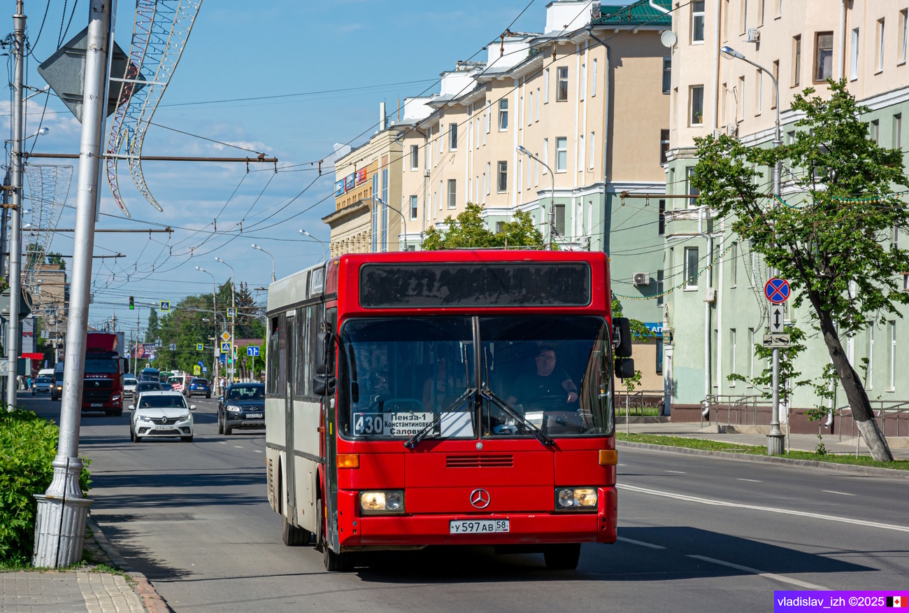Penza, Mercedes-Benz O405 # У 597 АВ 58