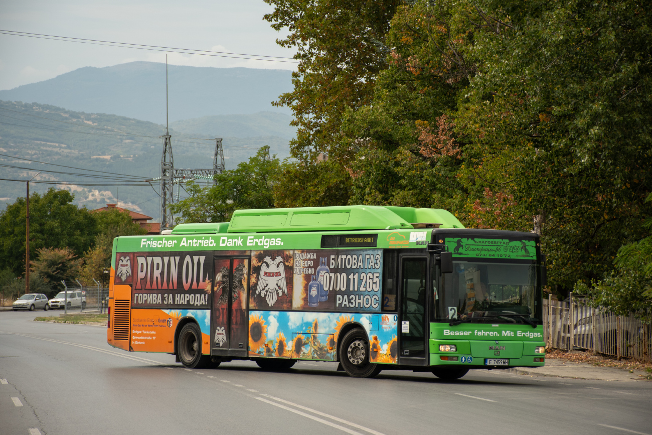 Blagoevgrad, MAN A20 NÜ313 CNG # 7459