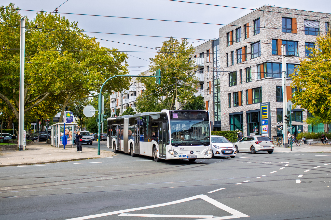 Ennepetal, Mercedes-Benz Citaro C2 G # 9160