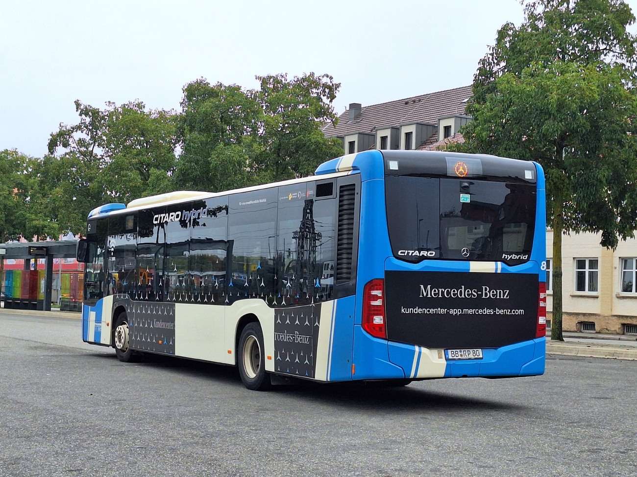 Böblingen, Mercedes-Benz Citaro C2 Hybrid # 80