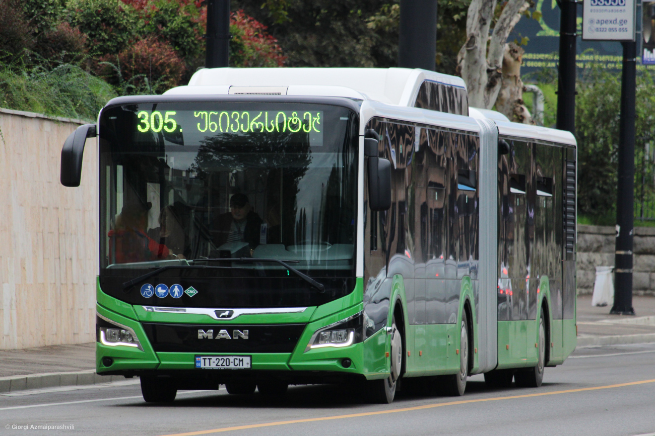 Tbilisi, MAN 18G Lion's City NG320 # TT-220-CM; Tbilisi — Новые Автобусы для Тбилиси
