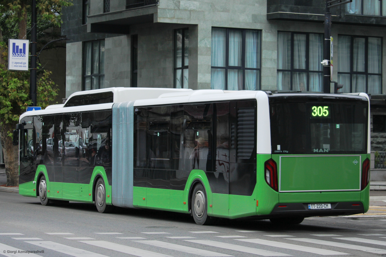 Tbilisi, MAN 18G Lion's City NG320 # TT-220-CM; Tbilisi — Новые Автобусы для Тбилиси