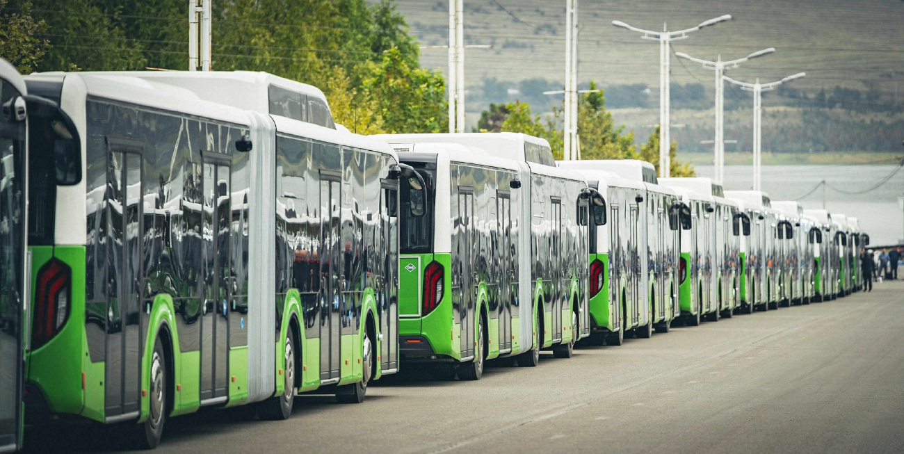 Tbilisi — Новые Автобусы для Тбилиси
