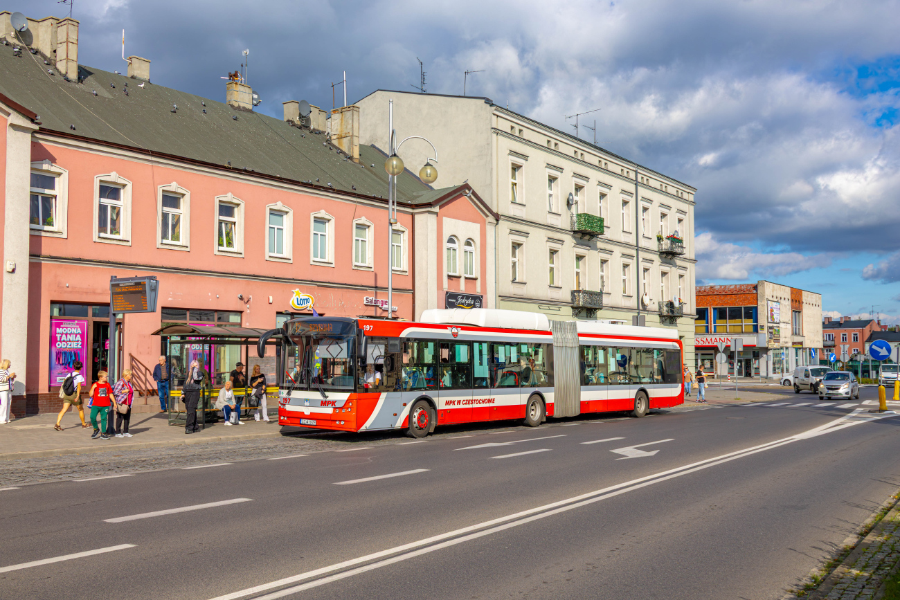 Częstochowa, Solbus SM18 Hybrid CNG # 197