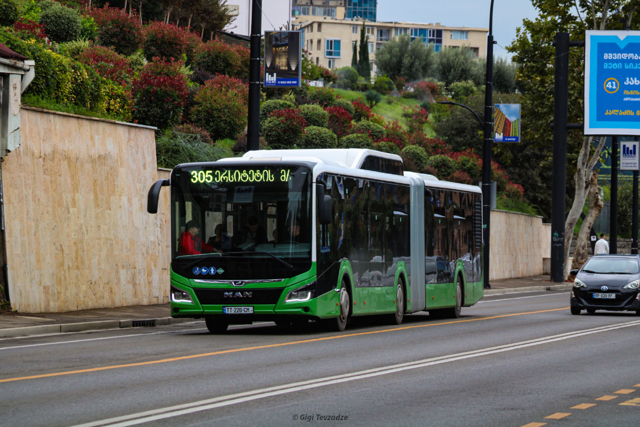 Tbilisi, MAN 18G Lion's City NG320 # TT-220-CM; Tbilisi — Новые Автобусы для Тбилиси