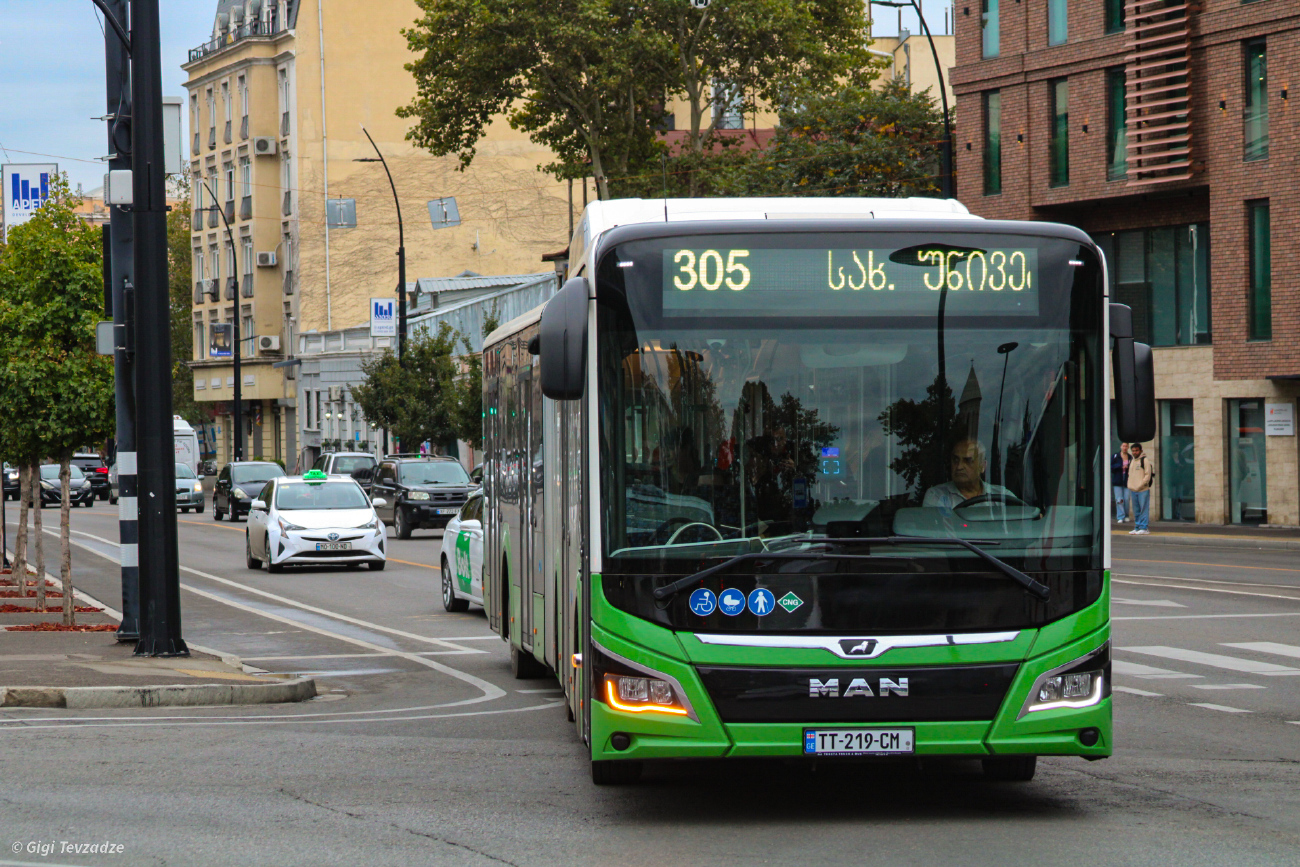 Tbilisi, MAN 18G Lion's City NG320 # TT-219-CM; Tbilisi — Новые Автобусы для Тбилиси