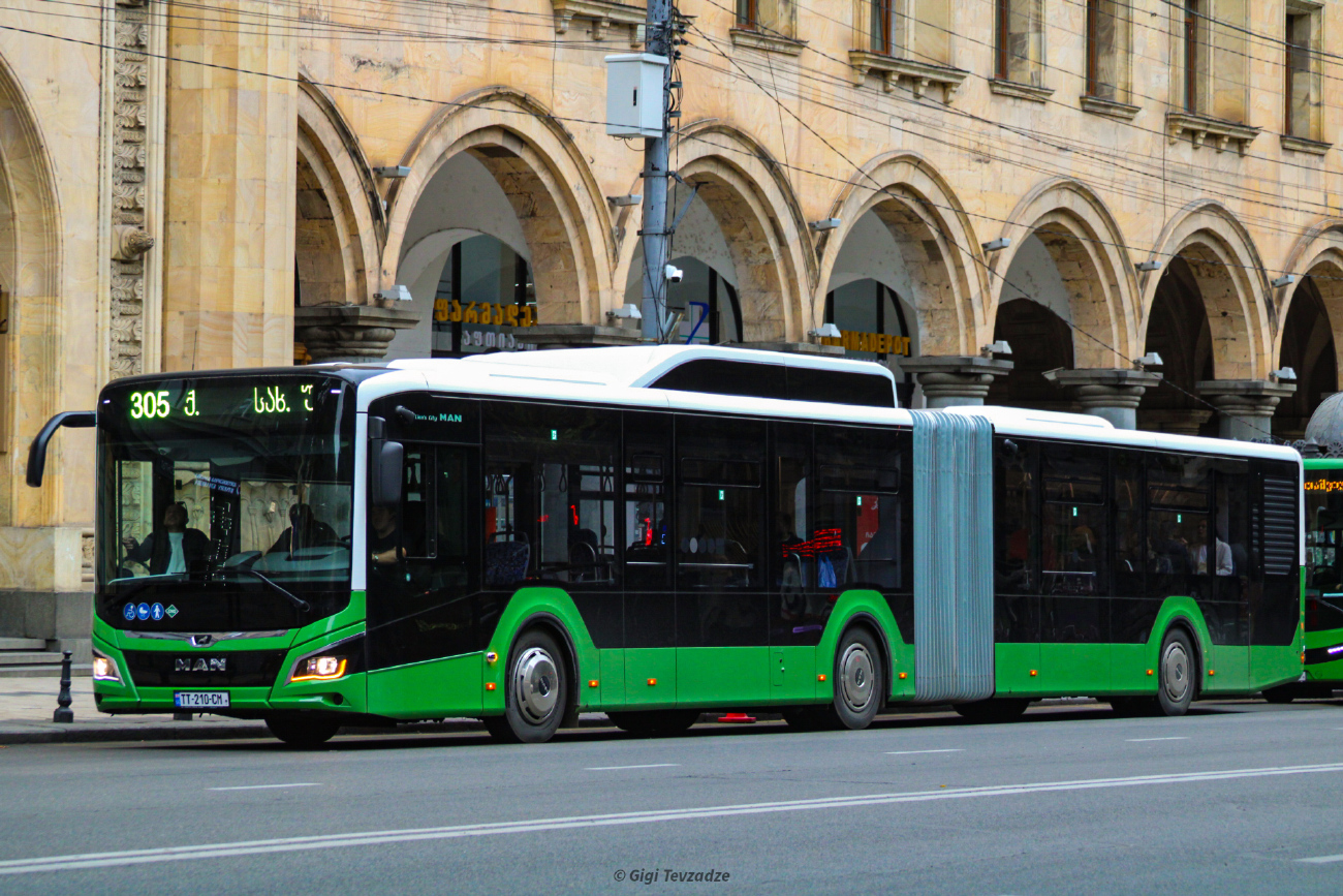 Tbilisi, MAN 18G Lion's City NG320 # TT-210-CM; Tbilisi — Новые Автобусы для Тбилиси