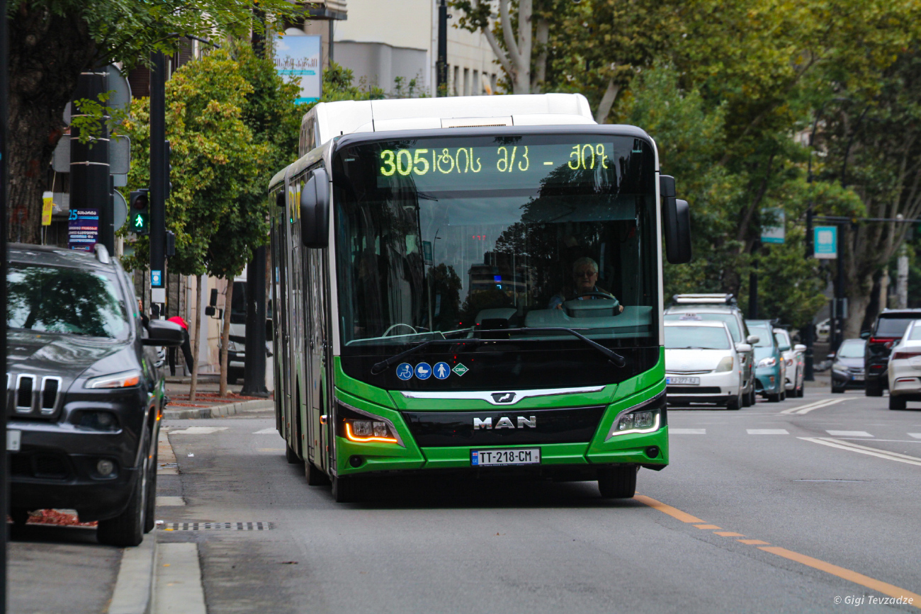 Tbilisi, MAN 18G Lion's City NG320 # TT-218-CM; Tbilisi — Новые Автобусы для Тбилиси