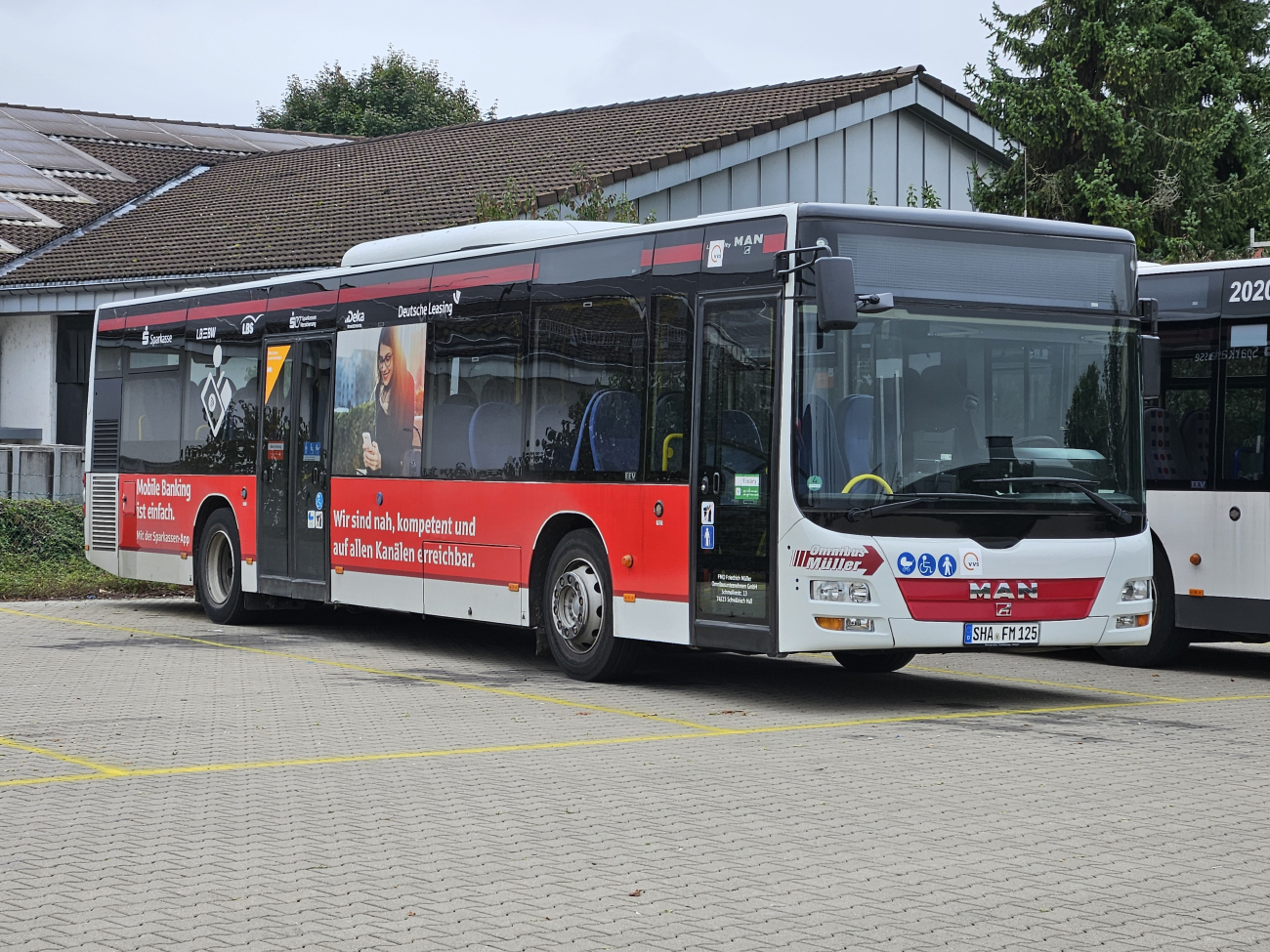 Schwäbisch Hall, MAN A20 Lion's City Ü NÜ323 # 125