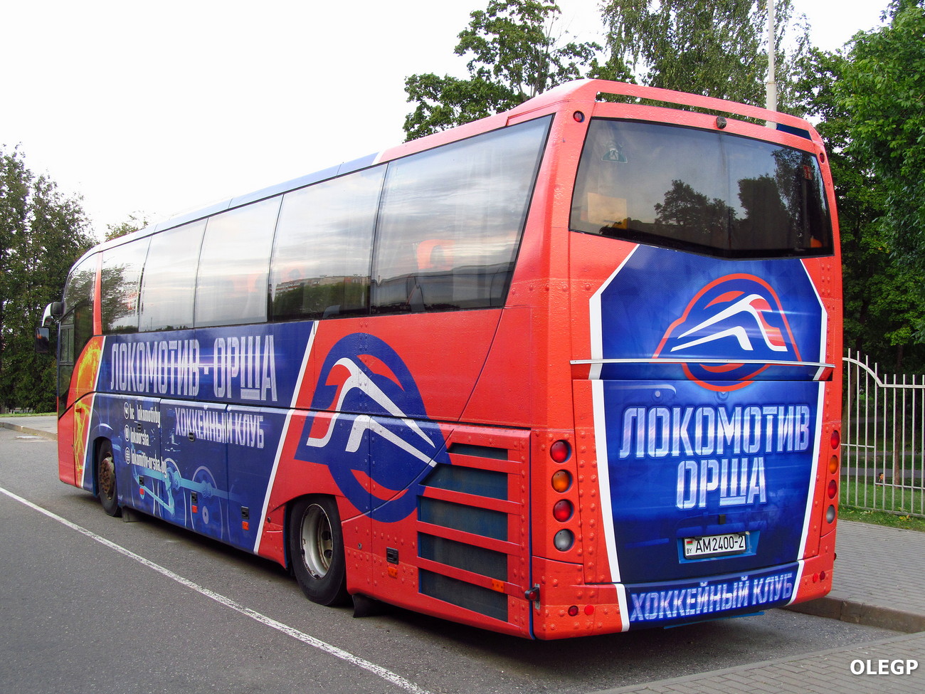 Orsha, MAZ-251.062 # АМ 2400-2; Buses of sport clubs and national teams