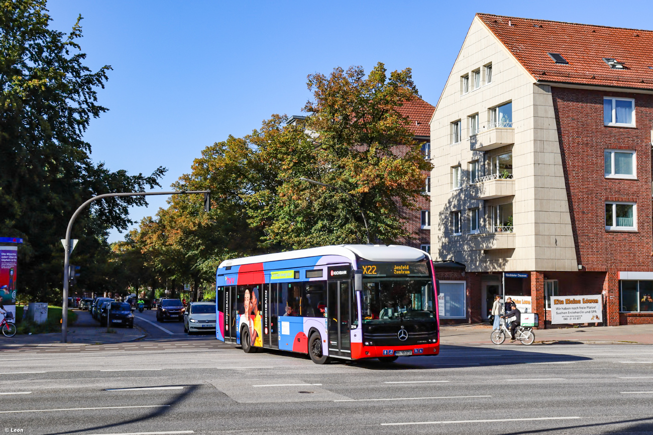 Hamburg, Mercedes-Benz eCitaro # 2214