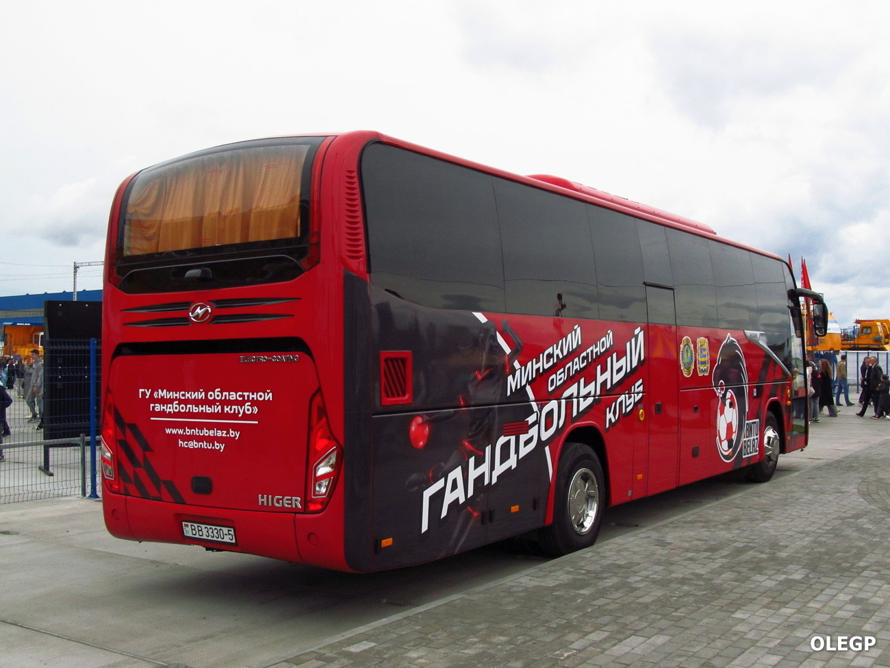 Zhodino, Higer # ВВ 3330-5; Buses of sport clubs and national teams