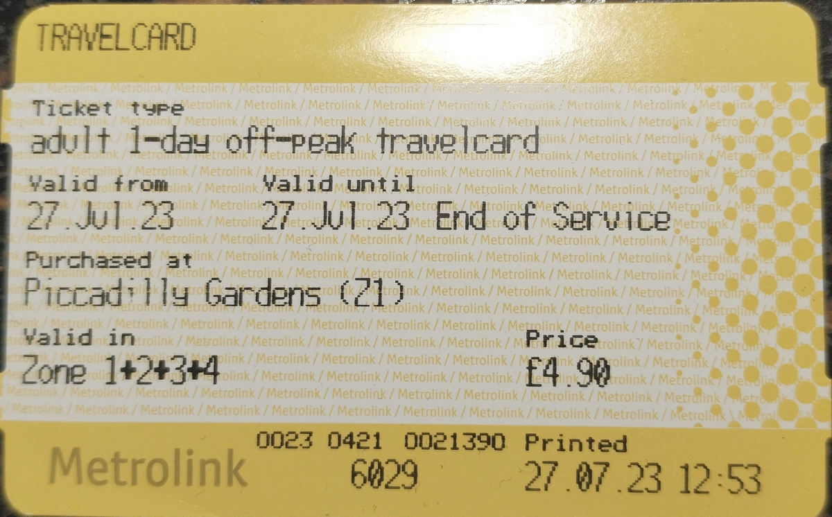 Manchester — Miscellaneous photos; Tickets (all)