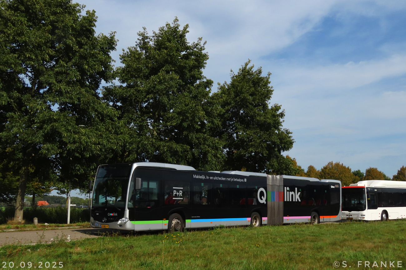 Groningen, Mercedes-Benz Citaro C2 G # 3422; Leeuwarden — Openbaar Vervoer Collectie Nederland Open Day 2025