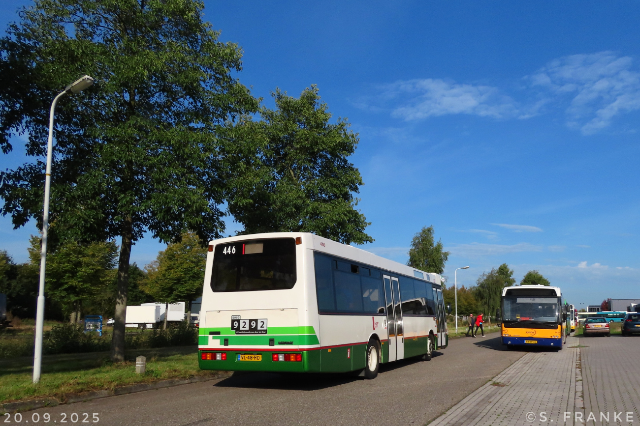 Rotterdam, Berkhof Europa 2000 Duvedec # 446; Leeuwarden — Openbaar Vervoer Collectie Nederland Open Day 2025