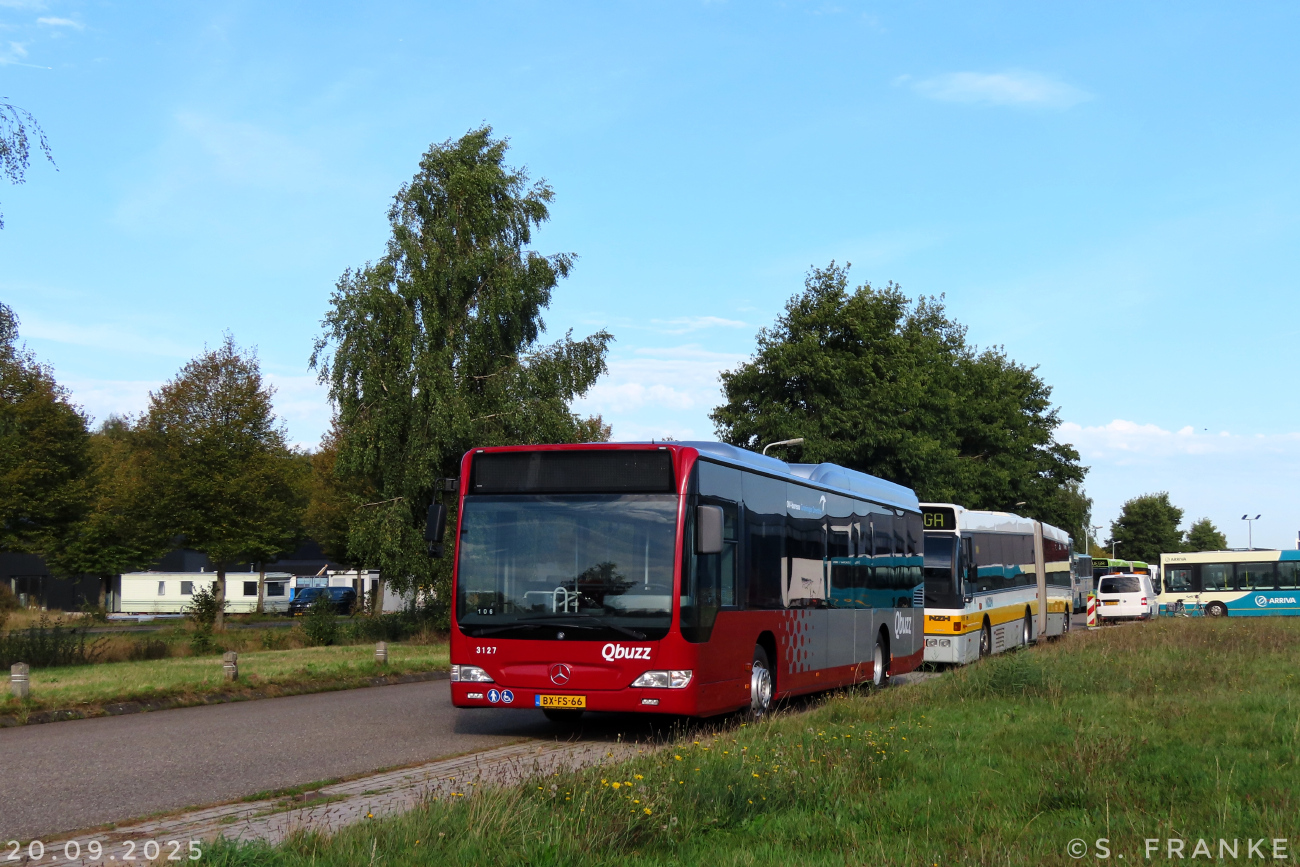 Leeuwarden, Mercedes-Benz O530 Citaro Facelift LE # 3127; Leeuwarden — Openbaar Vervoer Collectie Nederland Open Day 2025