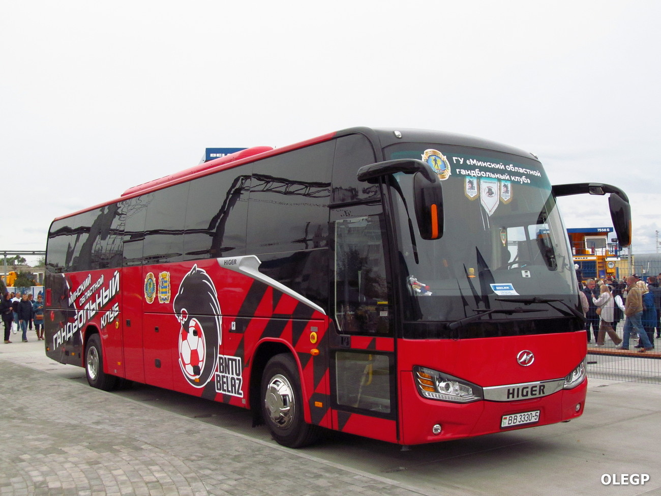 Zhodino, Higer # ВВ 3330-5; Buses of sport clubs and national teams