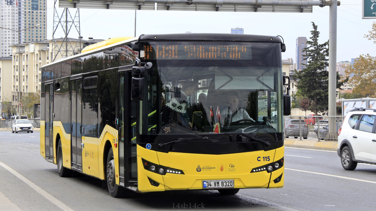 Istanbul, Anadolu Isuzu Citiport 12 # C-115