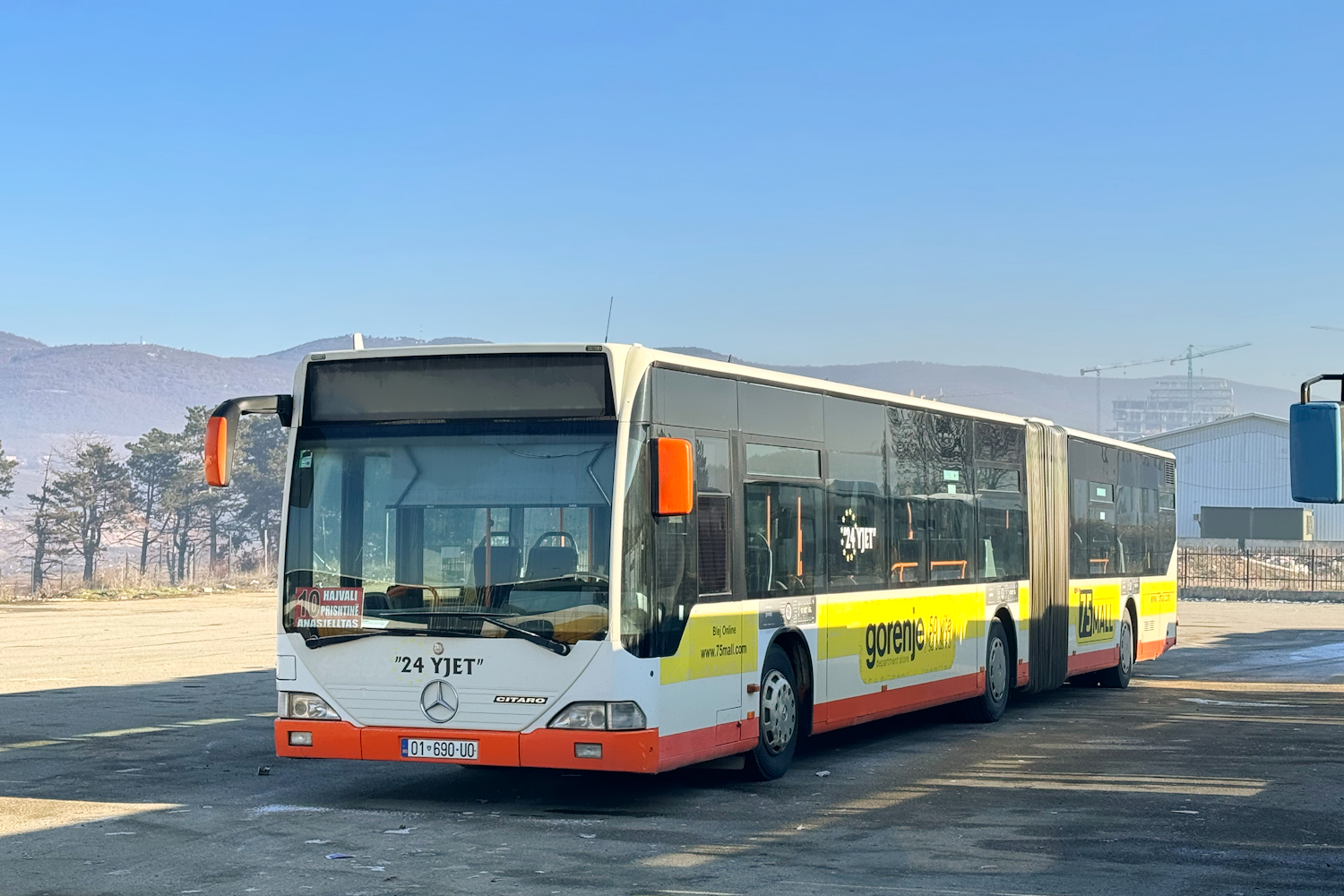 Pristina, Mercedes-Benz O530 Citaro G # 01-690-UO