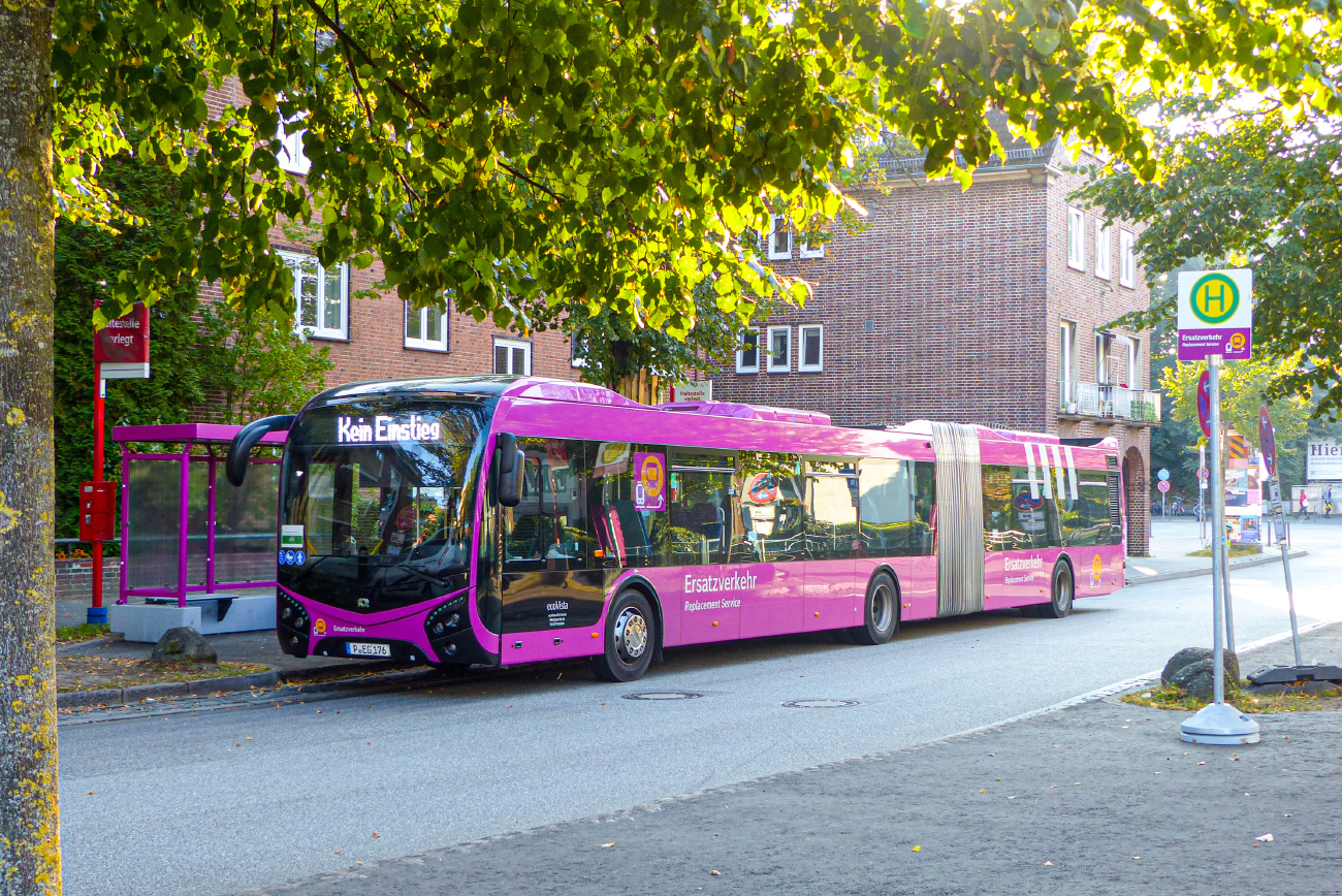 Potsdam, SOR NS 18 # P-EG 176; Potsdam — Ersatzverkehr der Generalsanierung Hamburg-Berlin 2025–2026