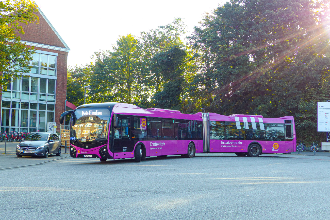 Potsdam, SOR NS 18 # P-EG 172; Potsdam — Ersatzverkehr der Generalsanierung Hamburg-Berlin 2025–2026