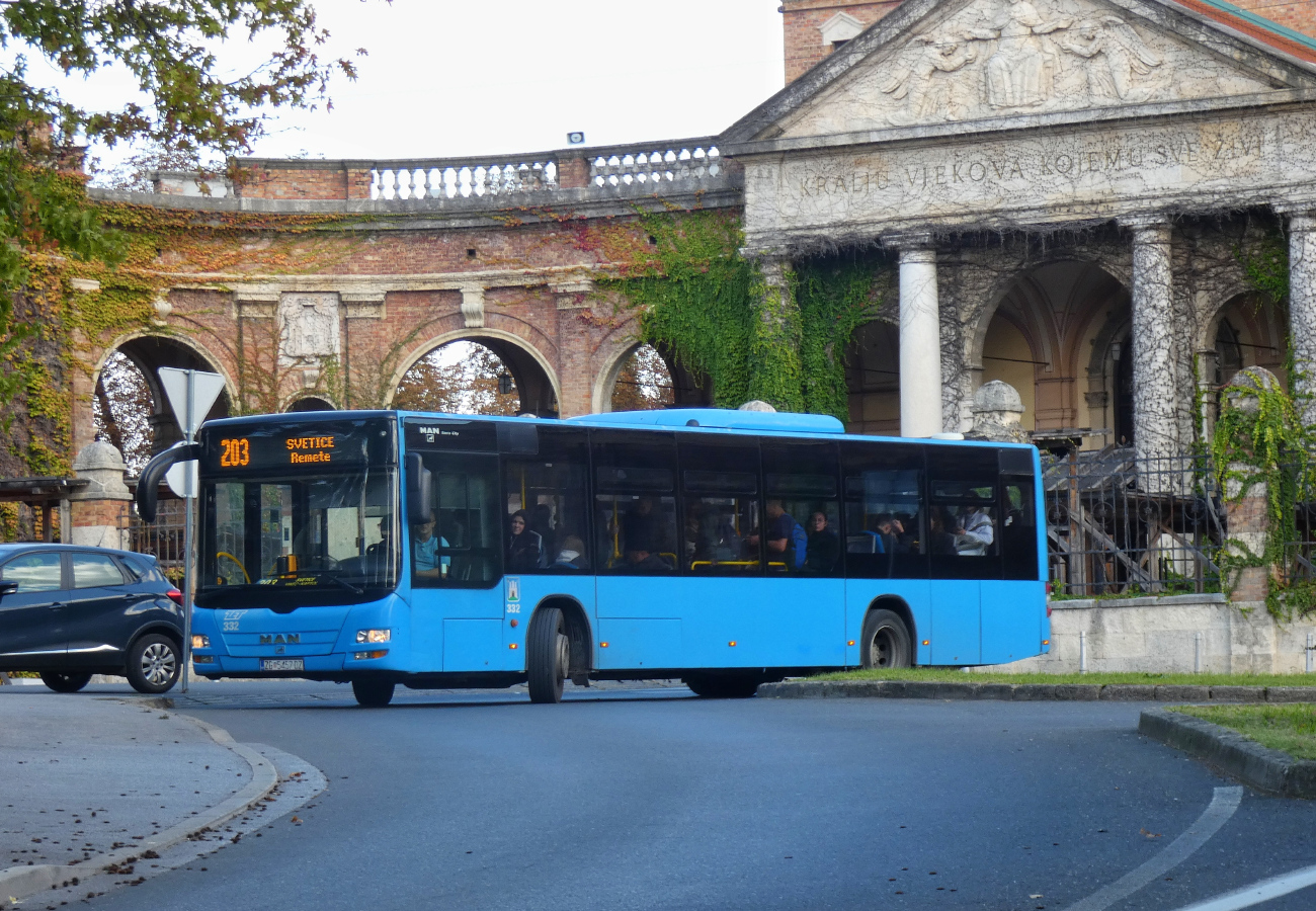 Zagreb, MAN A21 Lion's City NL313 # 332