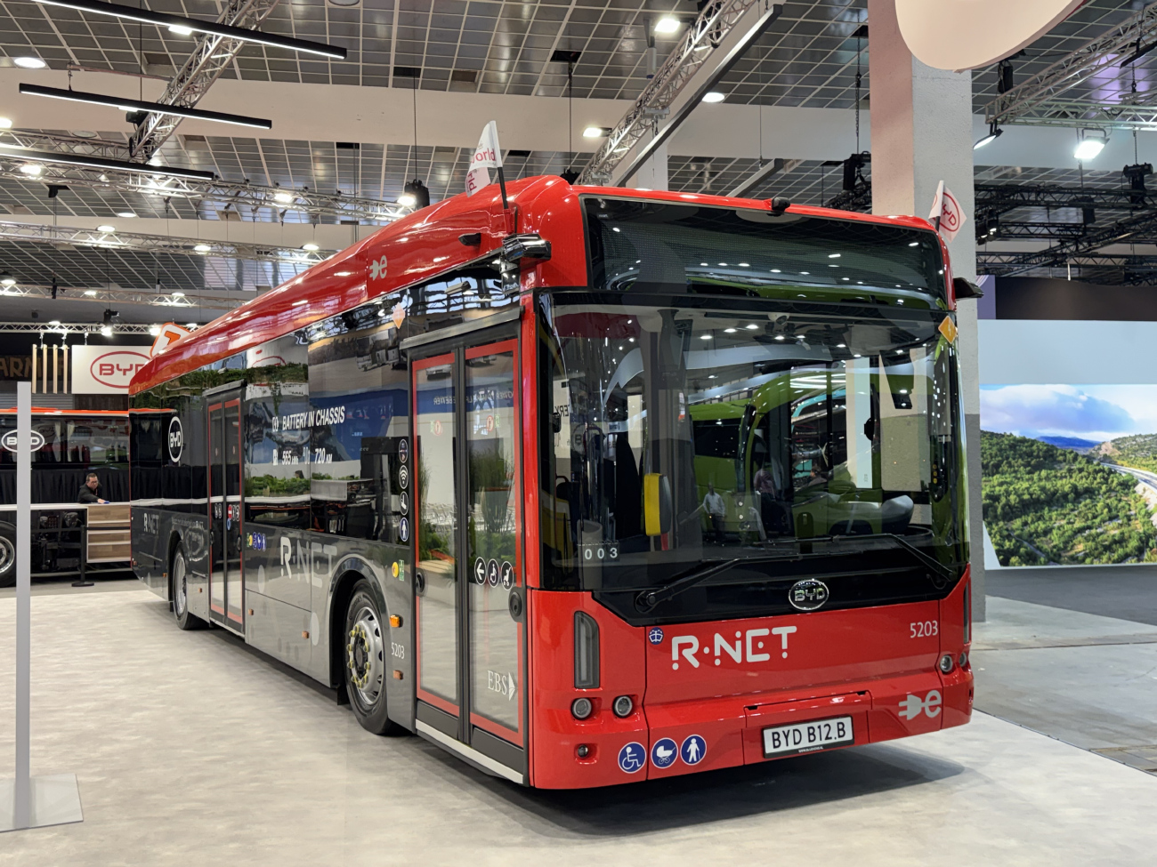 Den Haag, BYD eBus B12.b # 5203; Brussels — Busworld Bruxelles 2025