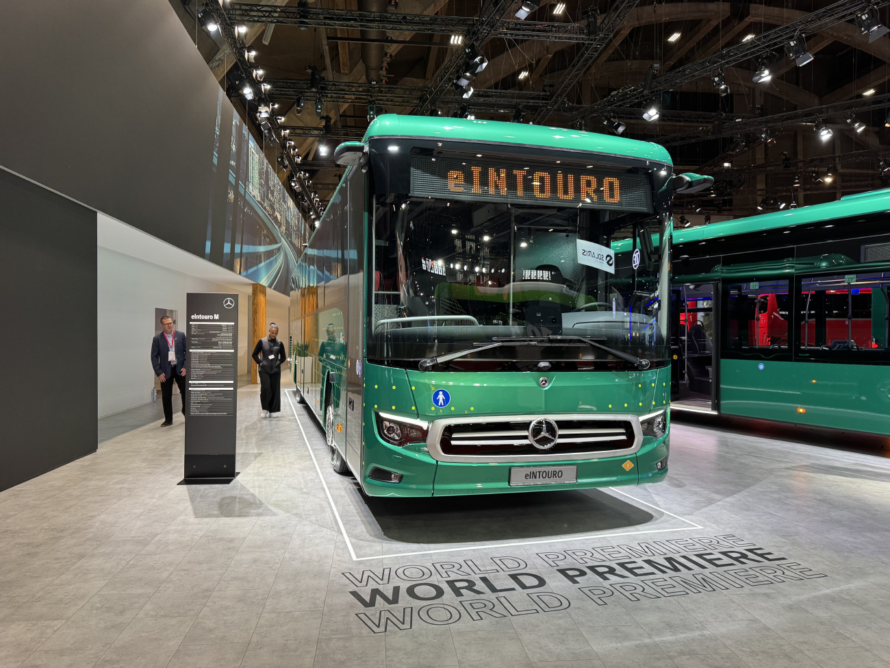 Neu-Ulm, Mercedes-Benz eIntouro III M # eIntouro; Brussels — Busworld Bruxelles 2025