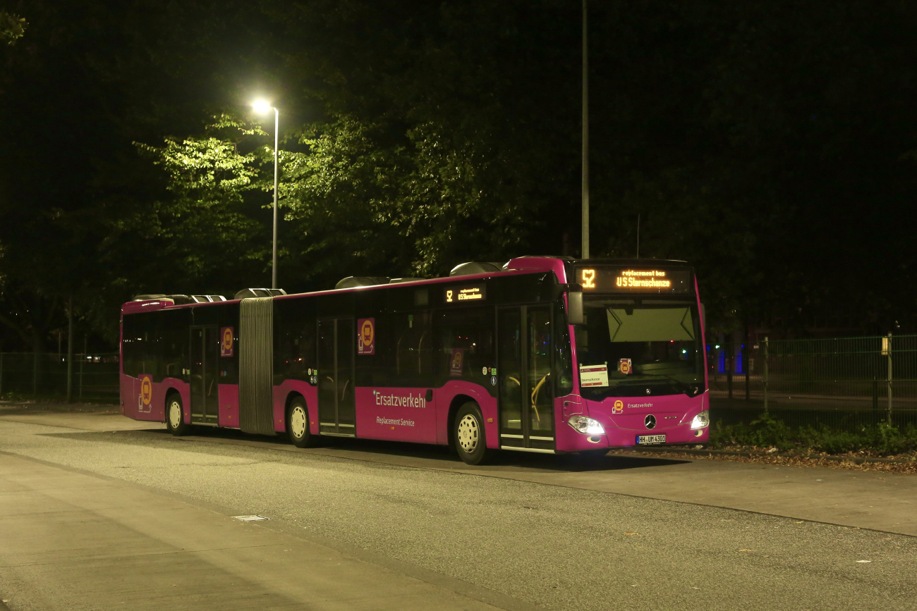 Hamburg, Mercedes-Benz Citaro C2 G Hybrid # HH-UM 4301
