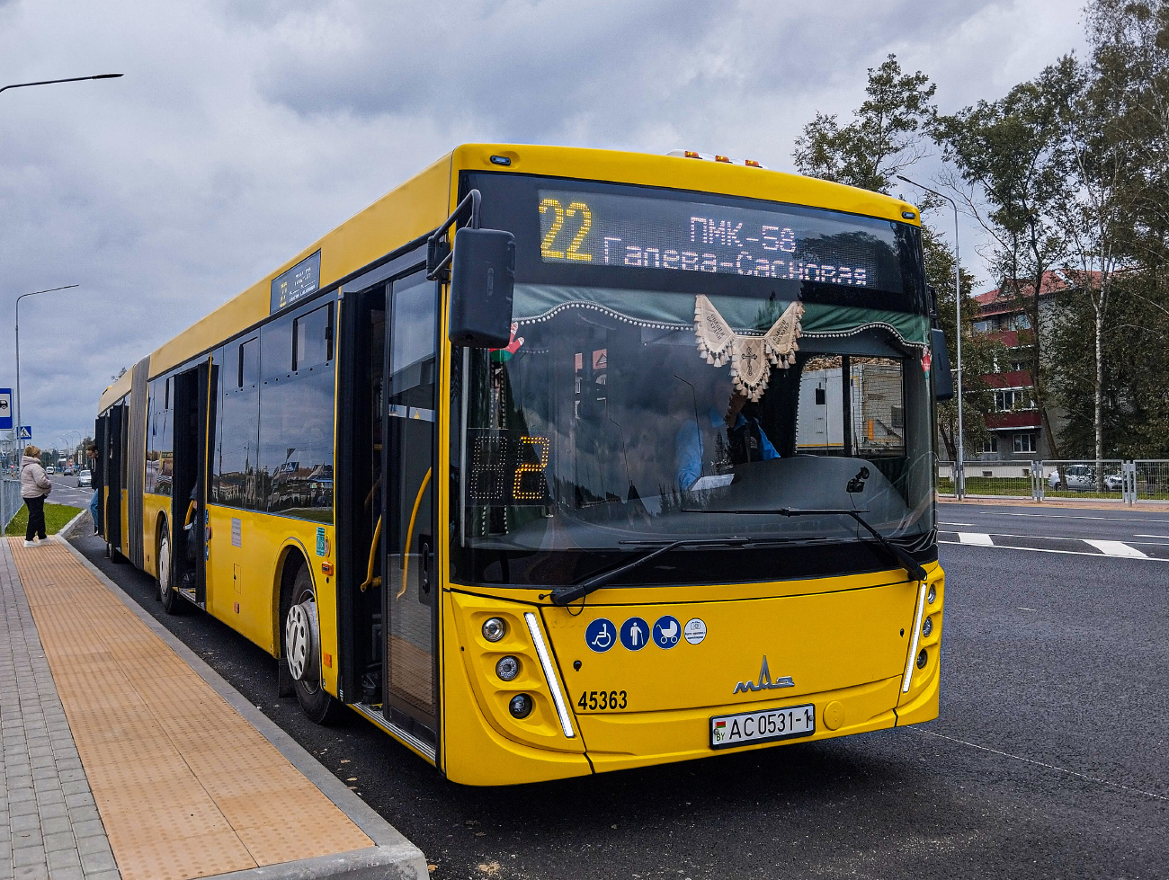 Pinsk, MAZ-216.047 # 45363