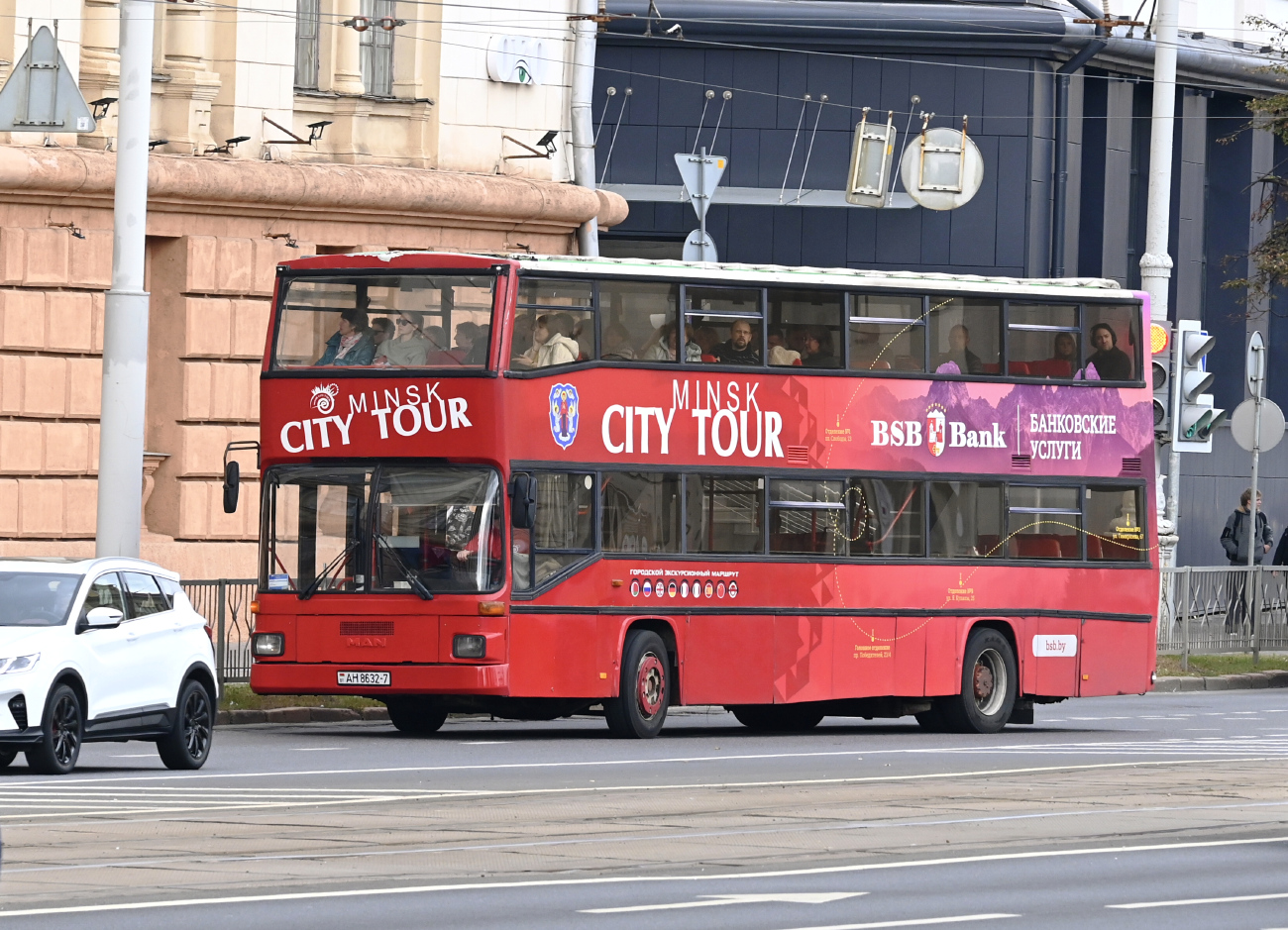 Minsk, MAN 592 SD202 # АН 8632-7