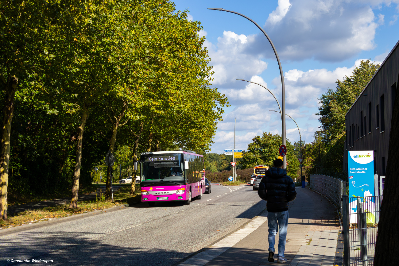 Karlstadt am Main, Setra S416LE business # MSP-LY 436; Potsdam — Ersatzverkehr der Generalsanierung Hamburg-Berlin 2025–2026