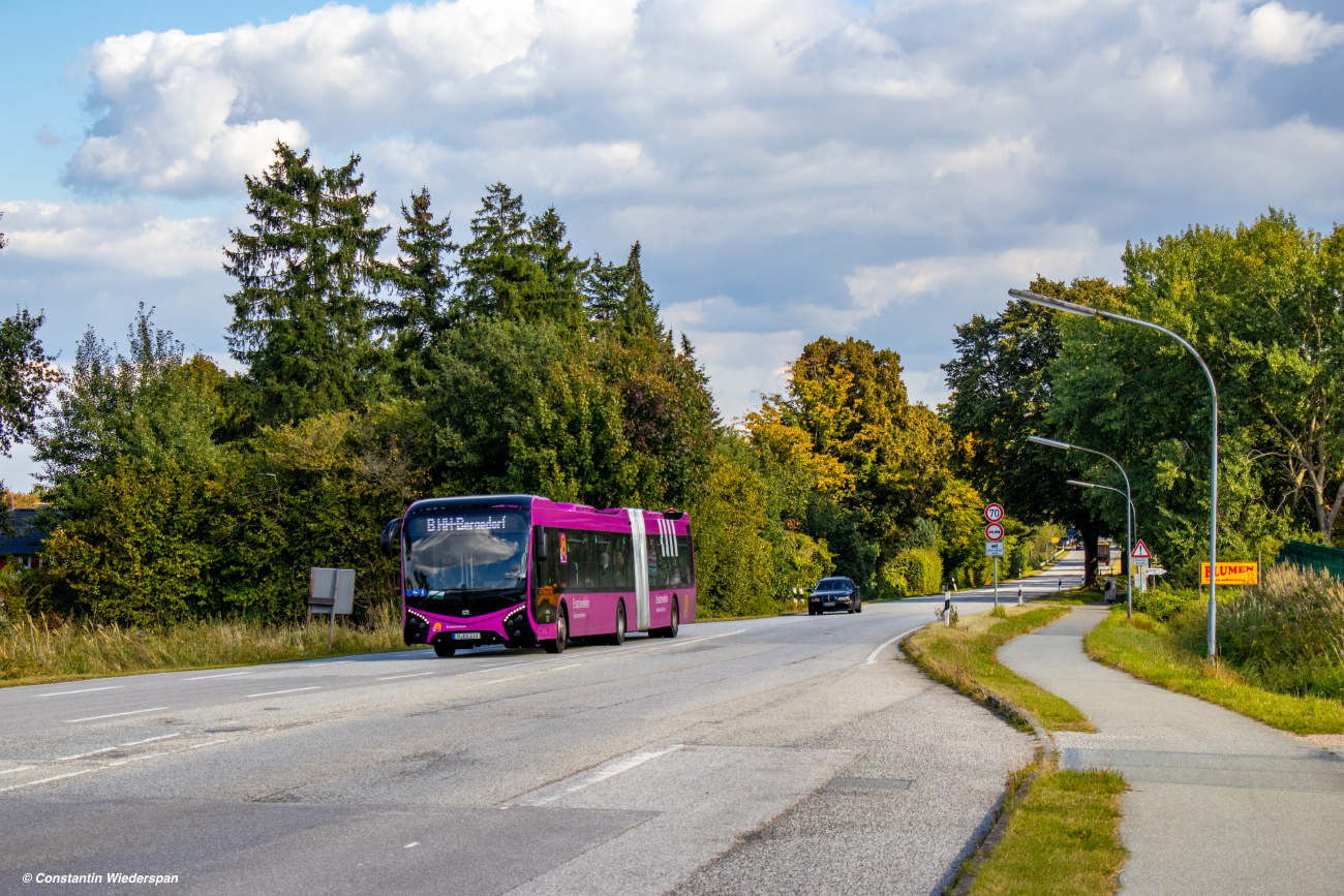 Potsdam, SOR NS 18 # P-EG 233; Potsdam — Ersatzverkehr der Generalsanierung Hamburg-Berlin 2025–2026