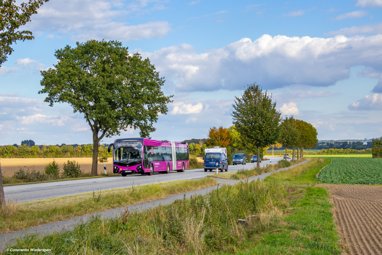 Potsdam, SOR NS 18 # P-EG 232; Potsdam — Ersatzverkehr der Generalsanierung Hamburg-Berlin 2025–2026